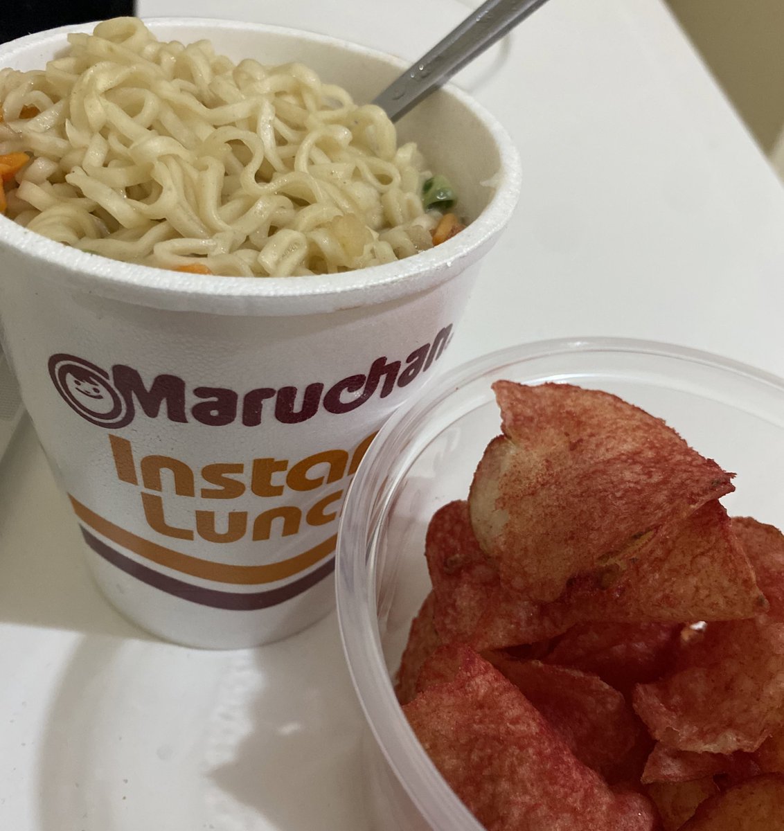 "Si ma, si estoy comiendo bien”.