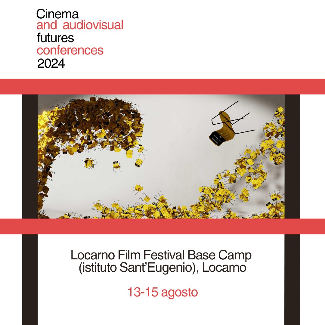 La Cinema and Audiovisual Futures Conference del <a href="/FilmFestLocarno/">Locarno Film Festival</a> avrà come tema principale la sopravvivenza cinematografica, elaborata attraverso tre modalità:

-Sopravvivenza digitale
-Sopravvivenza sociale
-Sopravvivenza ambientale

Info: locarnofestival.ch/home.html