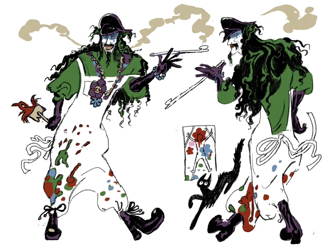 and a joker to match 