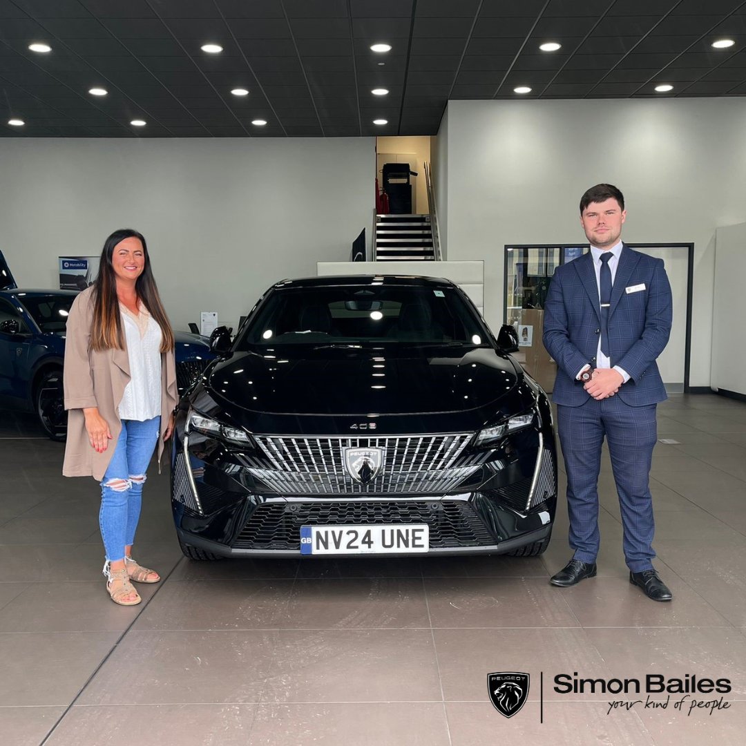 New Car Day Feeling At Simon Bailes Stockton

Vikki swapped her 208 GT for a brand new Peugeot 408 GT! Wow feeling!

Enjoy your new car Vikki and many happy miles to you!