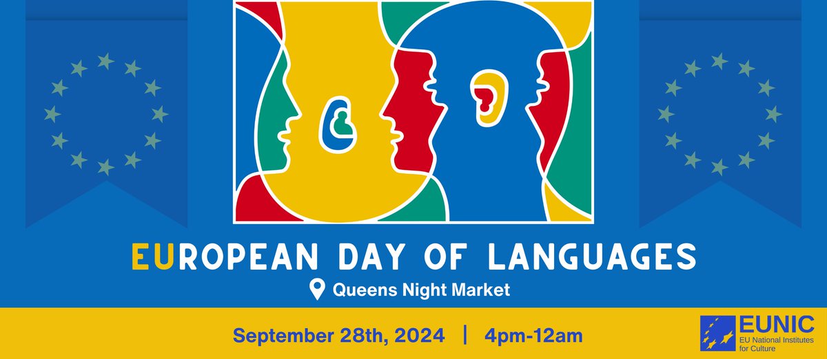 Get ready to celebrate European Day of Languages with <a href="/eunicny/">EUNIC NY</a> at <a href="/QnsNightMarket/">Queens Night Market</a> on September 28th from 4pm to midnight! 

Visit our website to see what we have in store for you, including performances, prizes, and more! 🎉🍴 goethe.de/ins/us/en/ver.… 

#EuropeanDayOfLanguages