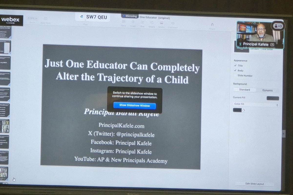 Someisha2's tweet photo. Shifting Gears for Excellence with Principal Kafele.
#WeAreCCS @CMESCubs 
@CumberlandCoSch @PrincipalKafele 
@ParticipateLrng https://t.co/jkEN7mxjNg