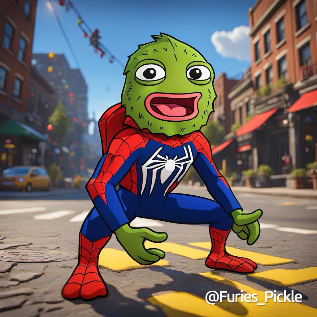 Who’s really behind the mask? $PICKLE #eth 🕷️ 🥒 🕸️