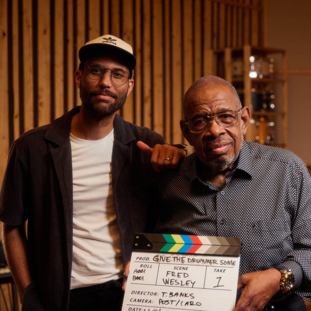 _trevorbanks's tweet photo. Lou, Fred &amp; Stro.
cc: @GTDSfilm 
#GiveTheDrummerSome #ClydeStubblefield https://t.co/FgpDosv3oa