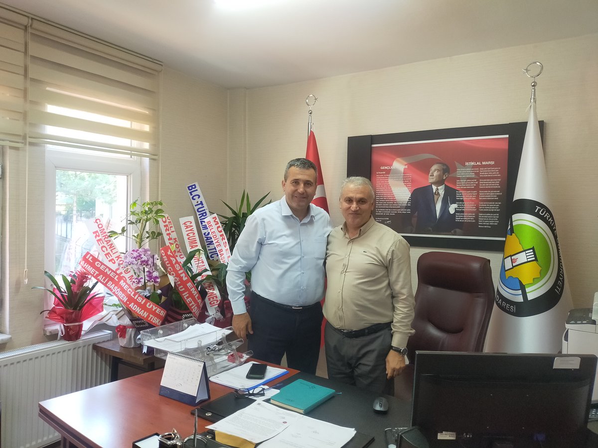 Zonguldak İl Özel İdaresi Sayın Genel Sekreterim Ahmet Güral KARAYILMAZ'a nazik ziyaretinden dolayı çok teşekkür ederim.