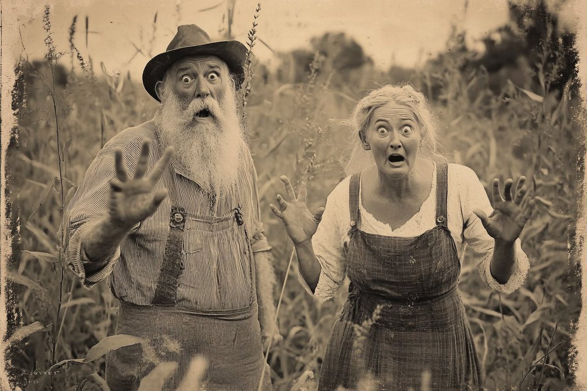 What did they just find in their crop field?