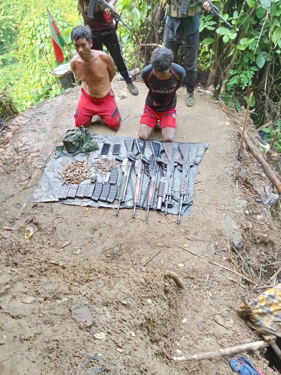 Alhamdulillah, finally ARSA arrested 2 terrorist AA 

🤲🤲🤲🤲🤲🤲