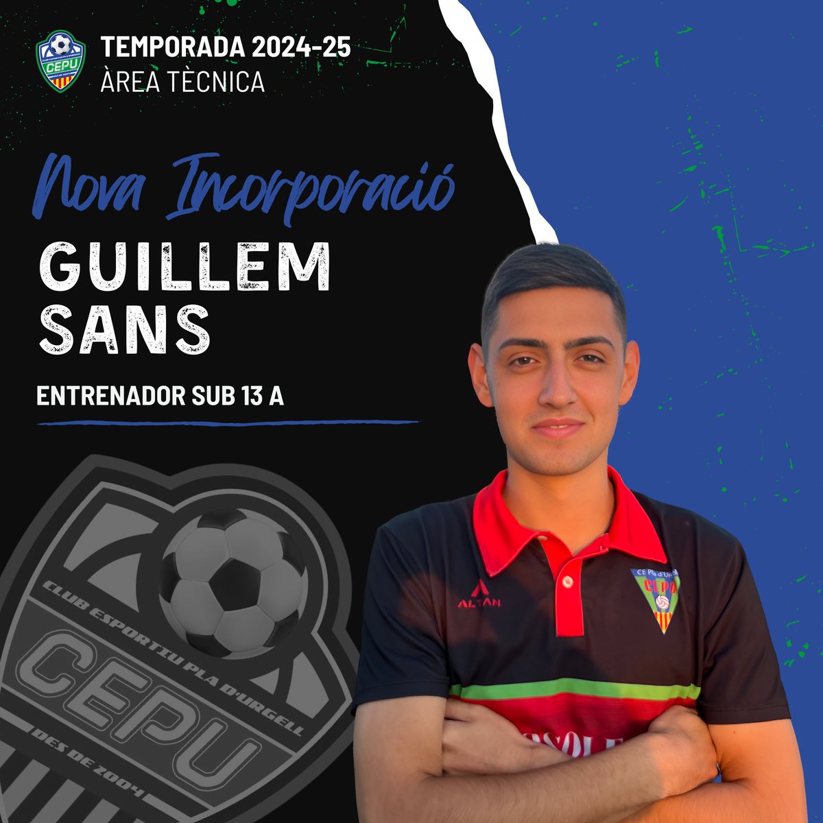🟢🔵 🄱🄴🄽🅅🄸🄽🄶🅄🅃 🟢🔵

Us presentem al Guillem Sans, el qual formarà part del staff del S13 A.

El Guillem després de fer el salt a categoria Amateur com a jugador ha decidit acceptar el repte i poder transmetre els seus coneixements.