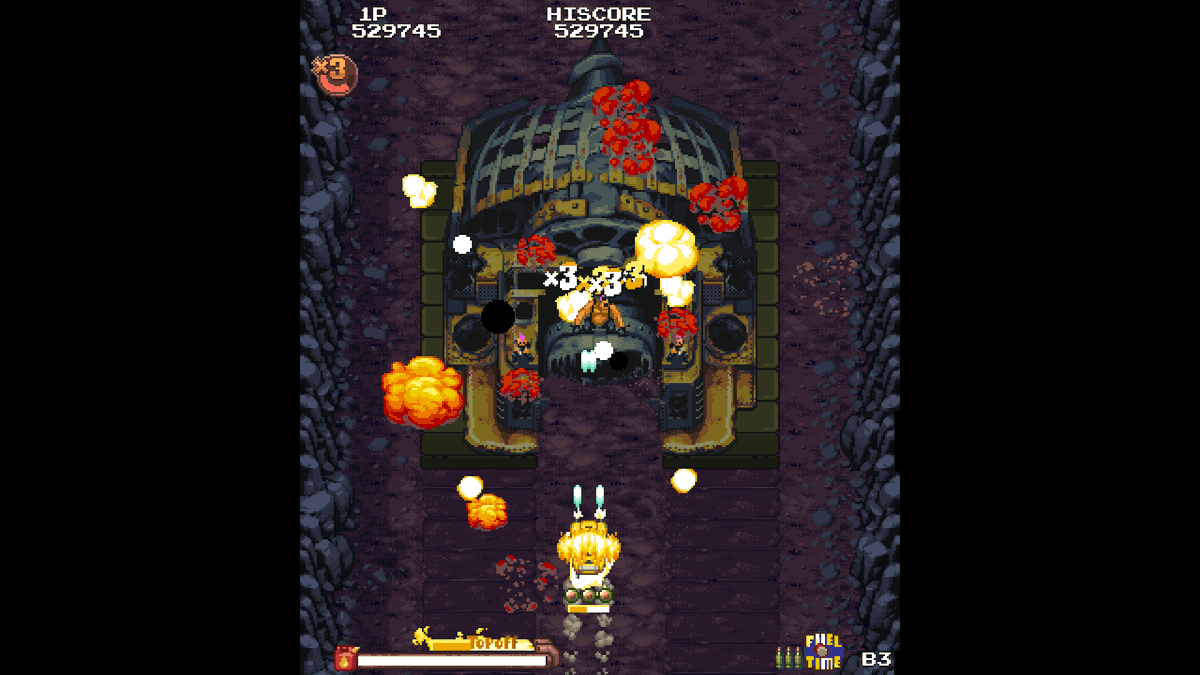 Terarin55's tweet photo. Dead End Cityで遊んでいます。楽しい！
Indie Shmup Bundleでご一緒させて頂いていて面白いのは知っていたのですが、なかなか遊ぶ時間がとれなかったのです。これは良いゲームですね https://t.co/Bm3WTVzKYv