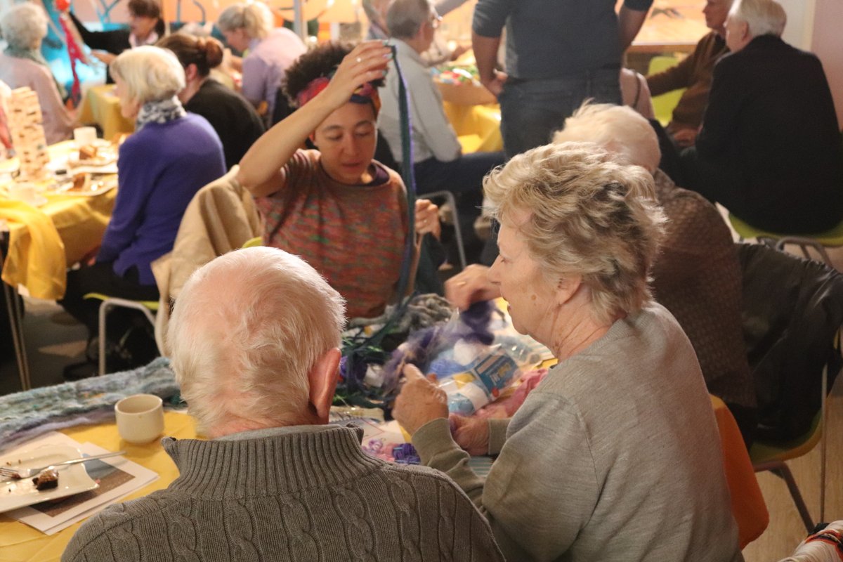 Less than a month until our Dementia Café sets up at Stanley Arts. Are you a carer for someone with dementia? Would you like to meet other carers in your local area over a cup of tea while your loved one engages in some therapeutic creative activity? Join us on 9th &amp; 16th Sep