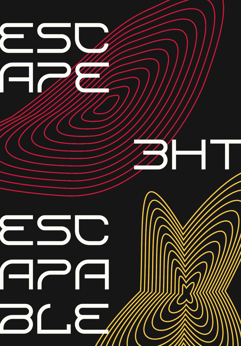 aoradesign18's tweet photo. "Escape The Escabable" Poster design

#posterdesign #poster #GraphicDesigner #aura #trend #Practice #Adobeillustrator #Designers https://t.co/sRtYqEXsgn