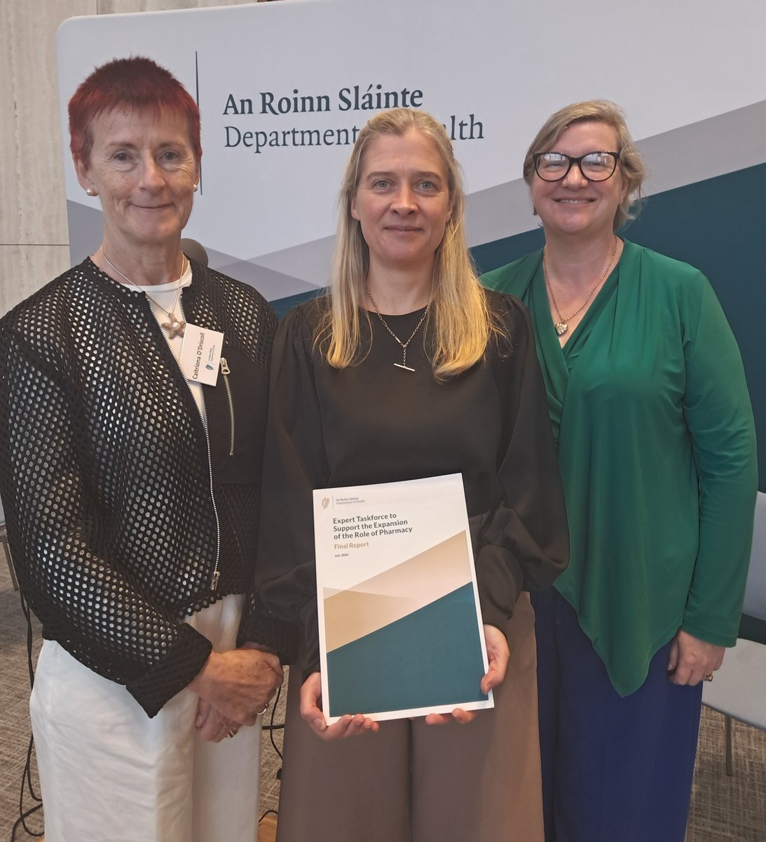 The much anticipated publication of the <a href="/roinnslainte/">Department of Health</a> Expert Taskforce Report for the Expansion of the role of Pharmacy is here.

We are proud to have @StrawbridgeJD as a member of the Taskforce alongside other academic colleagues. Well done all!

Report: gov.ie/en/publication…