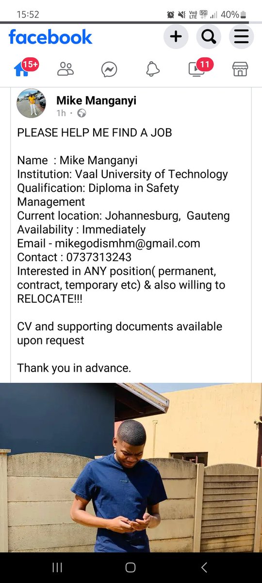 Please Retweet until he finds something...let's help where we can.... 

Kelly khumalo. Tb joshua. Soweto. Leero