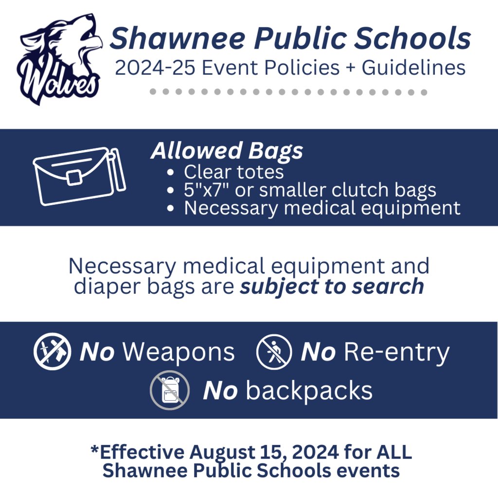 As we begin the 2024-25 school year, we want to emphasize the importance of safety at school events. Our top priority is the well-being of our students, staff, &amp; community members, &amp; we have established guidelines to ensure everyone can enjoy our events in a secure environment.