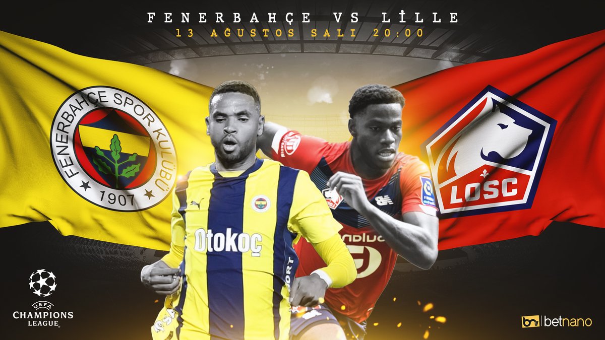 DEVLER LİGİ'NDE TEMSİLCİMİZ FENERBAHÇE 3. ELEME TURU RÖVANŞ MAÇINA ÇIKIYOR!

🔵 Fenerbahçe
🔴 Lille

🏆 3. Eleme Turu rövanş karşılaşmalarında en yüksek oranlar ve birbirinden farklı bahis seçeneği Türkiye'nin en iyi spor ve casino sitesi #BETNANO'da.