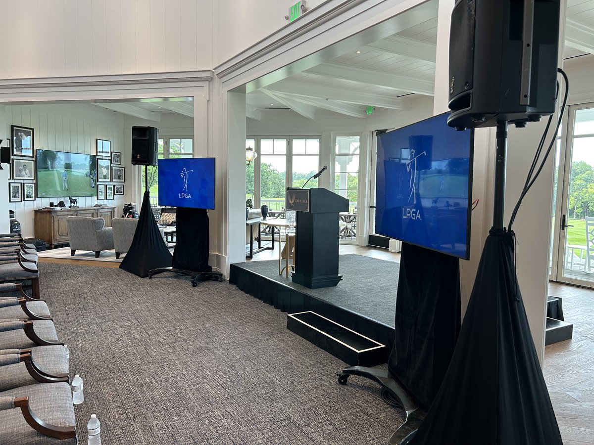 Announcement of the 2028 Solheim Cup coming to Valhalla about to happen. ⁦Watch it live on wdrb.com ⁦<a href="/WDRBNews/">WDRB News</a>⁩