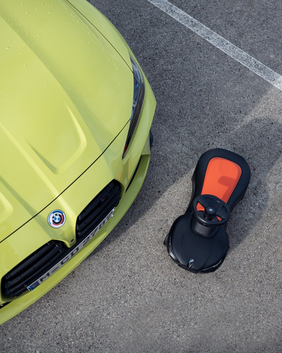 BMW's tweet image. For me.
For mini-me.

Shop the BMW Baby Racer online and in selected dealerships: b.mw/babyracer-x

#BMWLifestyle #THEM4
