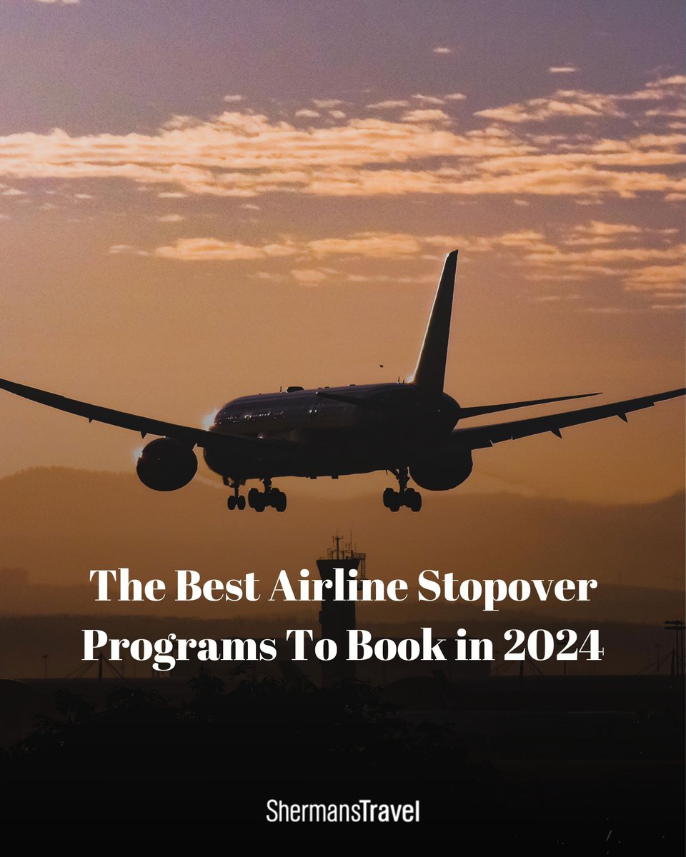 ShermansTravel's tweet image. Are you tired of long layovers? 🤦‍♀️ Spice up your travels with a free stopover in some of the world’s most exciting destinations! Check out our website to learn more! 
buff.ly/3SyteHl
#TravelMoreWorryLess #StopoverPrograms #ExtraVacation #ExploreTheWorld #TravelTuesday