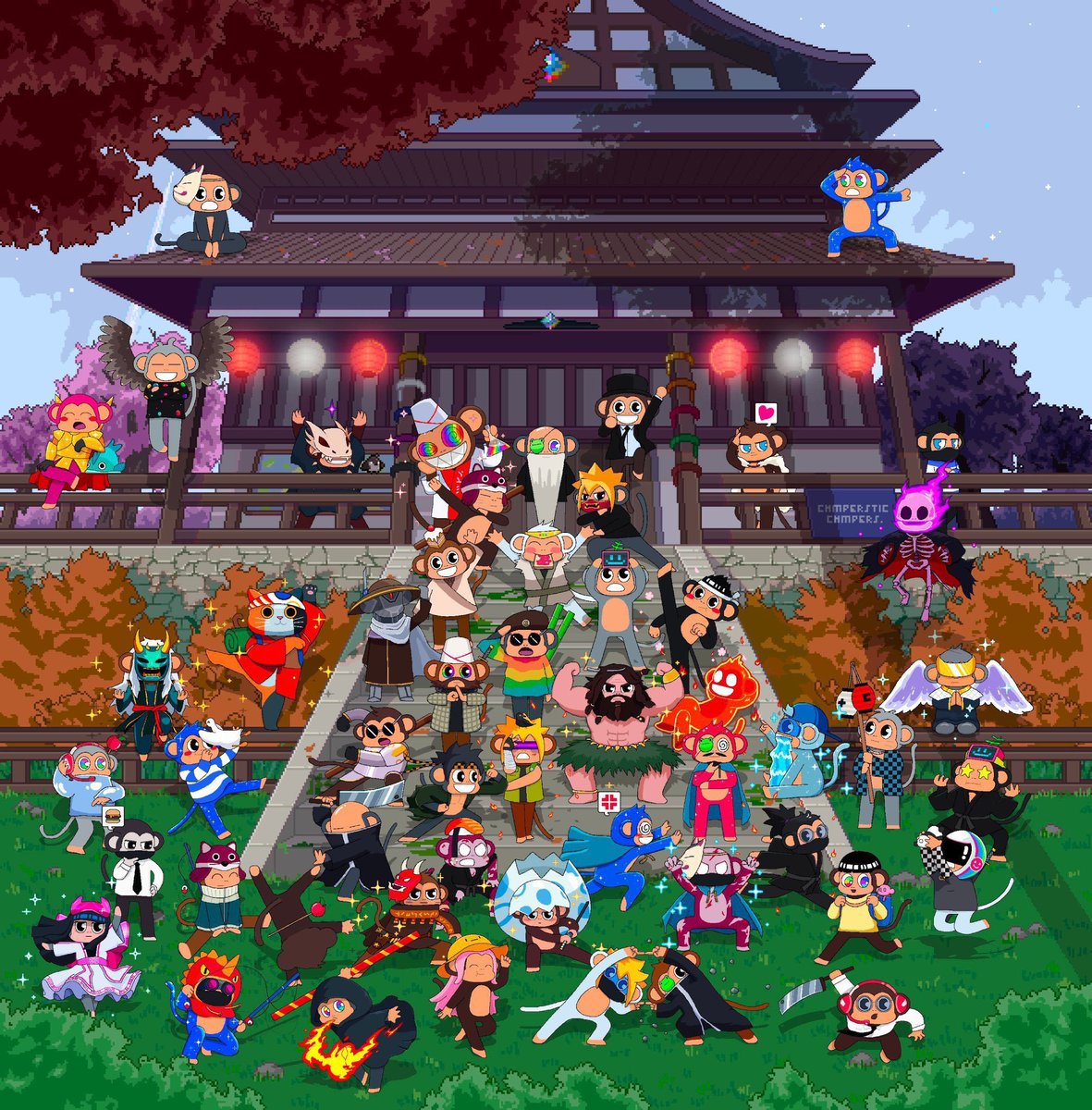 It’s Chimpers Chuesday, and that means it's time to welcome all of the new Chimpers Community Members! 

With Chimpers summer in full swing, there’s no better time to !CHIMP and celebrate our new members. 🏯🧵