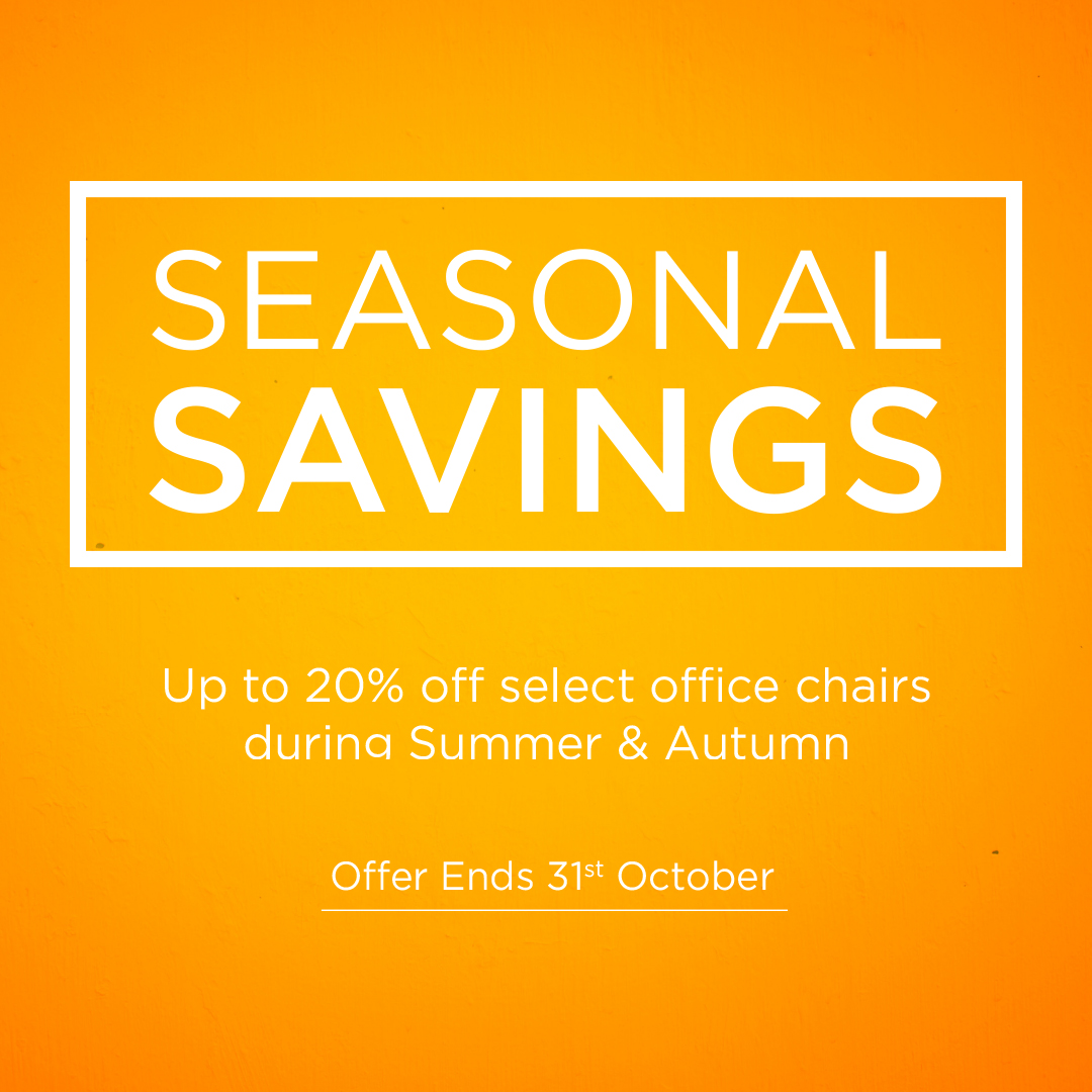 ☀️Seasonal Savings start now with up to 20% off select office chairs from now until October 31st!

Don't have a trade account?
Contact sales@nautilusdesigns.co.uk to open one today or call us on 0121 502 7460.

#officechair #homeoffice #officefurniture #interiors #officeinteriors