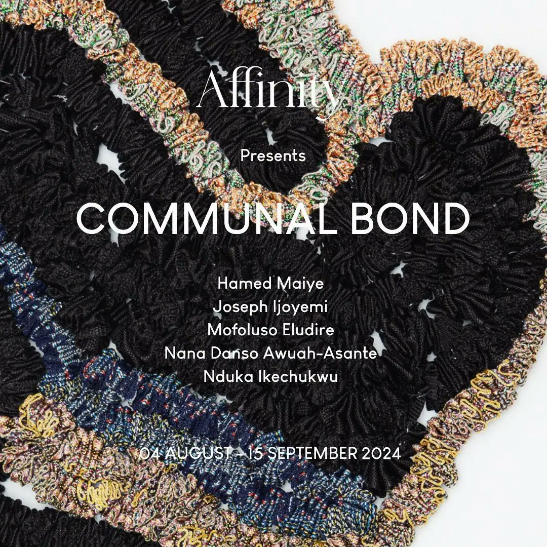 fashionevostyle's tweet photo. Affinity Gallery (@GalleryAffinity) presents, 'Communal Bond' - an exhibition that ignites a powerful conversation about human connection and cultural identity!

Experience the captivating works of five innovative artists - Hamed Maiye (@mai_ye), Joseph Ijoyemi (@mrjosephyemiart) https://t.co/QbEbVAt9ve