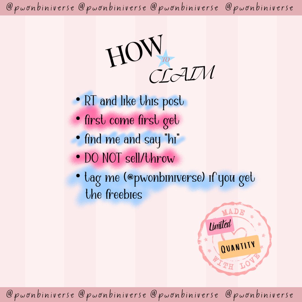 ✧˖° RIIZING DAY in jakarta freebies by <a href="/pwonbiniverse/">⪩⪨</a> ✧˖°

🪄 aug 31, ice bsd
🛒 limited qty
🧸details on pic 

‼️wonbin and eunseok biased are prioritized‼️ 
#RIIZINGDAY_in_JKT #RIIZE_FANCON #RIIZINGDAYinJAKARTA #WONBIN #EUNSEOK