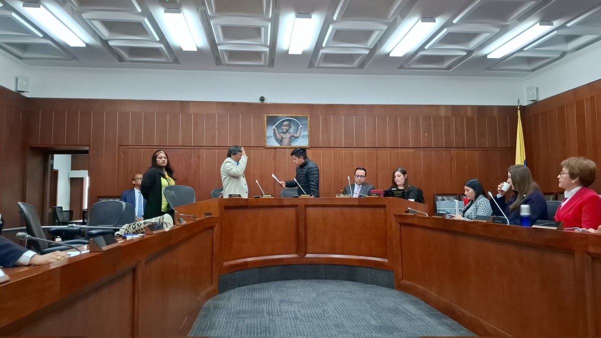 JulioESenador's tweet photo. Asumo con mucha responsabilidad el gran reto de presidir con ecuanimidad y liderazgo la Comisión de DDHH del @SenadoGovCo para el periodo 2024/25. Agradezco a todos y todas las senadores que depositaron su confianza en este hijo de la Amazonia que trabaja por la justicia social https://t.co/SCADZY6Jrk