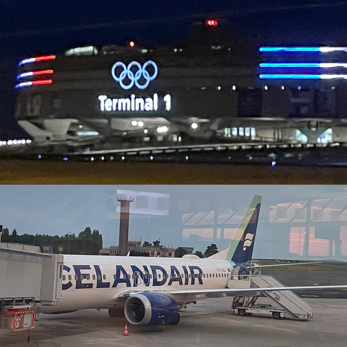 De 40 degrés à 8 en 3h30 de vol 🥸 #Paris #reykjavik #icelandair