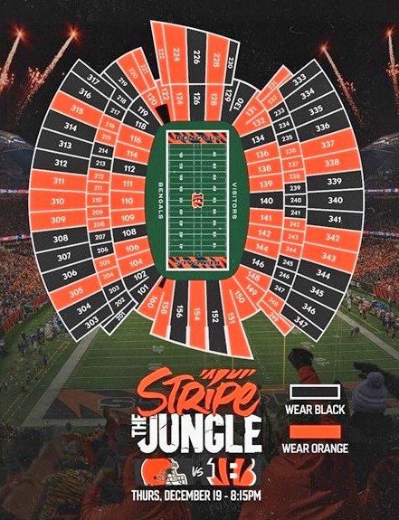 𝗕𝗲𝗻𝗴𝗮𝗹𝘀𝗖𝗮𝗽𝘁𝗮𝗶𝗻 (@bengalscaptain) on Twitter photo Bengals fans, we're ready to do this BIGGER and BETTER this year 🟠⚫
#StripeTheJungle Bengals fans, we're ready to do this BIGGER and BETTER this year 🟠⚫
#StripeTheJungle