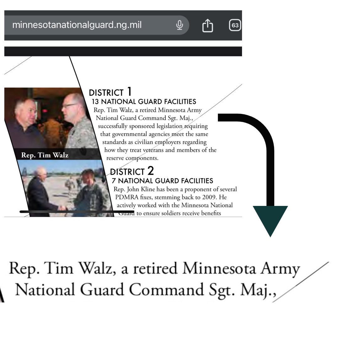 TheSharpEnd1's tweet image. The Minnesota National Guard has described Governor Walz as a retired Command Sergeant Major. The disrespect shown the Governor is reprehensible.