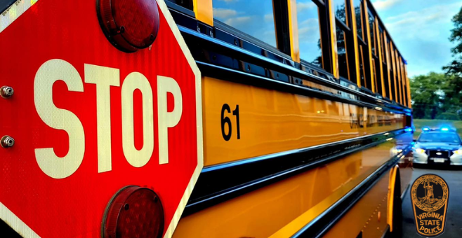 VSPPIO's tweet photo. Friendly back to school reminder #Virginia:
✅ Always stop for school buses with flashing red lights & an extended stop sign.
✅ Remain stopped until everyone is clear, and the bus moves again.
Let's work together to make this a safe school year!
#vastatepolice #vaschools https://t.co/Cp7Ibm9czp