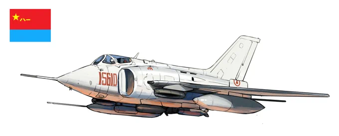 らくがき自分の中で中国軍屈指の萌えキャラこと強撃ー5型ふぁんたん。いつの間にか退役してた・・・最近は人民解放軍もめっちゃ近代化してこういう機体が減って悲しい 