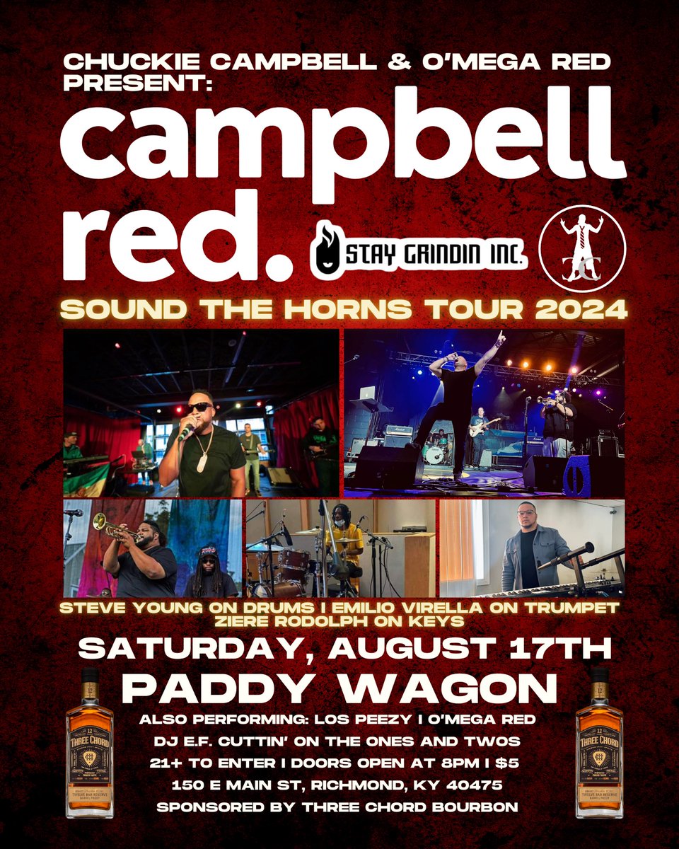 Myself and @omegaredsupafan will be at @richmondpaddywagon on August 17th! Elgin EF Figgs on the 1s and 2s and Rich-city legend, Los Peezy will be contributing a set to open the night. Doors open at 8pm. $5 to enter. 21+. Sponsored by @threechordbourbon #threecordbourbon