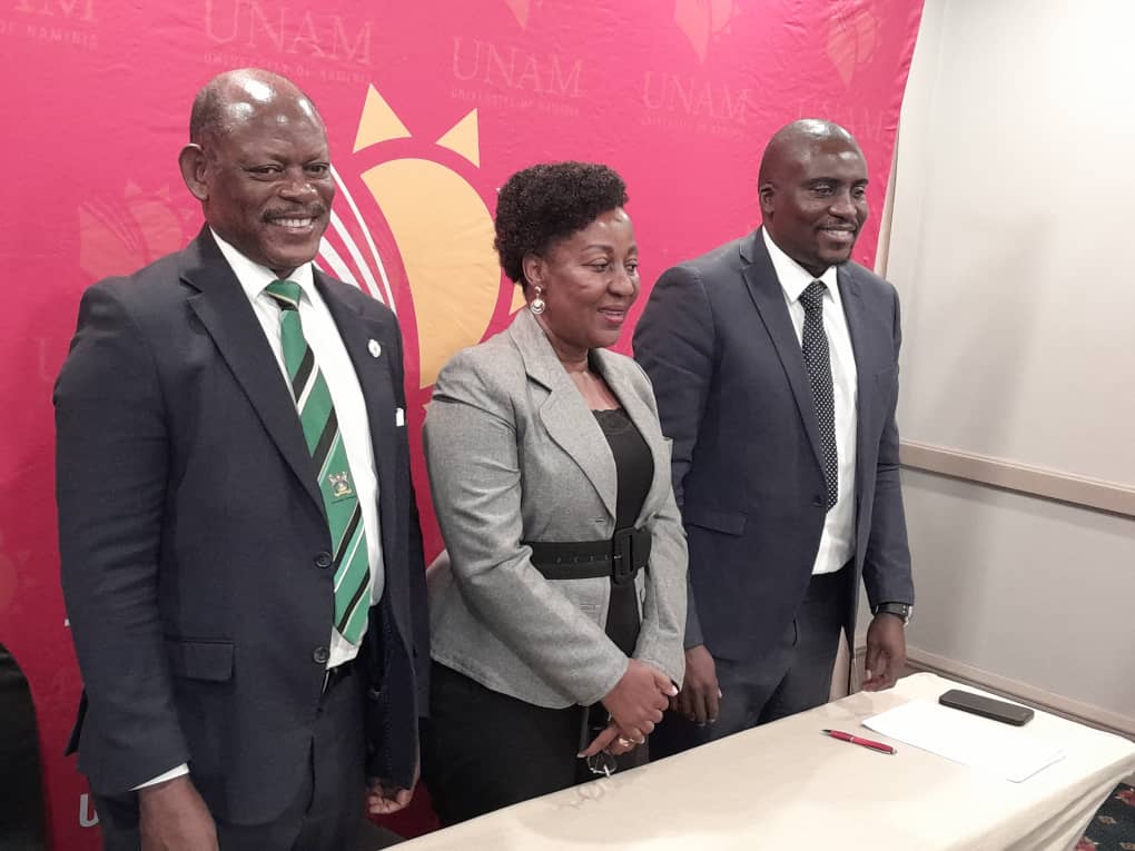 Ritah Namisango (@ritahnamisi) on Twitter photo #RUFTriennial24 cements partnerships among #universities. On 13/08/2024,
<a href="/Makerere/">Makerere University</a> and <a href="/unam_na/">#MyUNAM</a>
signed an MoU to address development challenges in #Africa. Signed by Vice Chancellors, Prof. Barnabas Nawangwe & Prof. Kenneth Matengu.
<a href="/MakCAES/">Makerere University CAES</a> <a href="/ruforumsec/">RUFORUM</a> <a href="/ProfNawangwe/">Barnabas Nawangwe</a> #RUFTriennial24 cements partnerships among #universities. On 13/08/2024,
<a href="/Makerere/">Makerere University</a> and <a href="/unam_na/">#MyUNAM</a>
signed an MoU to address development challenges in #Africa. Signed by Vice Chancellors, Prof. Barnabas Nawangwe & Prof. Kenneth Matengu.
<a href="/MakCAES/">Makerere University CAES</a> <a href="/ruforumsec/">RUFORUM</a> <a href="/ProfNawangwe/">Barnabas Nawangwe</a>