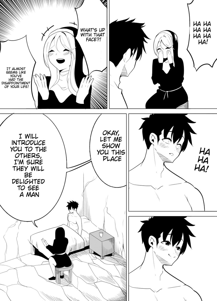 The boy &amp; the nun chapter 1

(If you want it to continue, give it a ♥) 