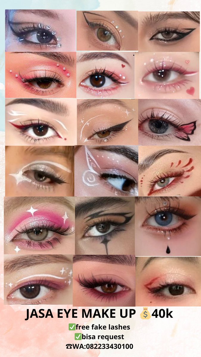 irmatyan22's tweet photo. Eye makeup 💰40k
Full makeup 💰100k
✅include eyelash
(day 1 udah nipis nih slotnya, buruan booking🥰)

#FATEPLUS_IN_JAKARTA #ENHYPEN #EN_WORLDTOUR_FATE #FATE_IN_JAKARTA https://t.co/6YEJfHlJfo