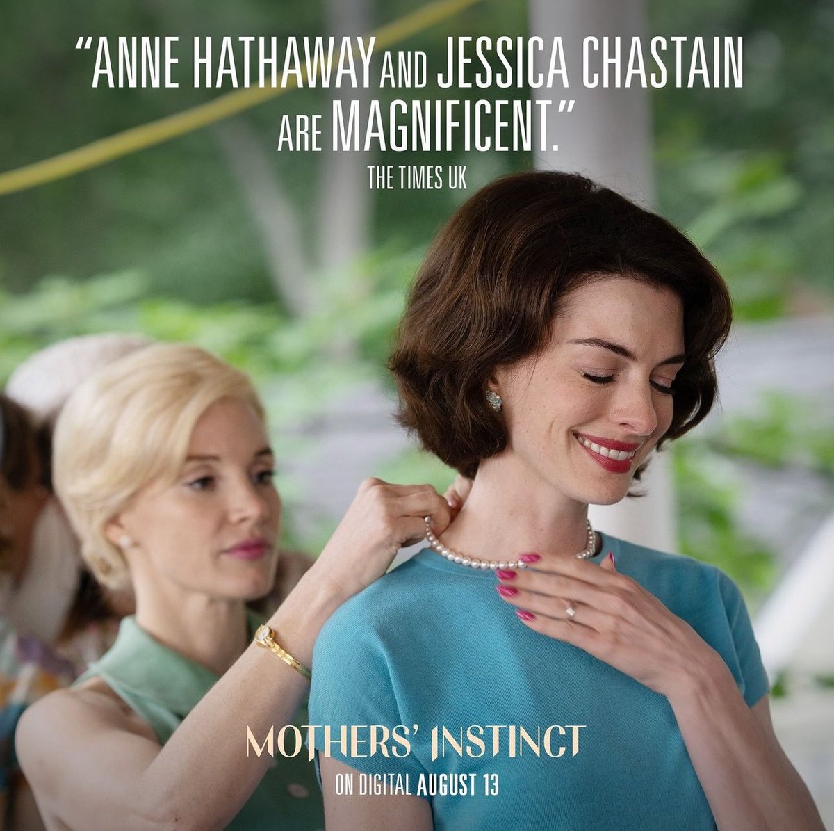 FreckleFilms's tweet image. See for yourselves 👀 #MothersInstinct is now available to rent or buy on digital 📺🌹