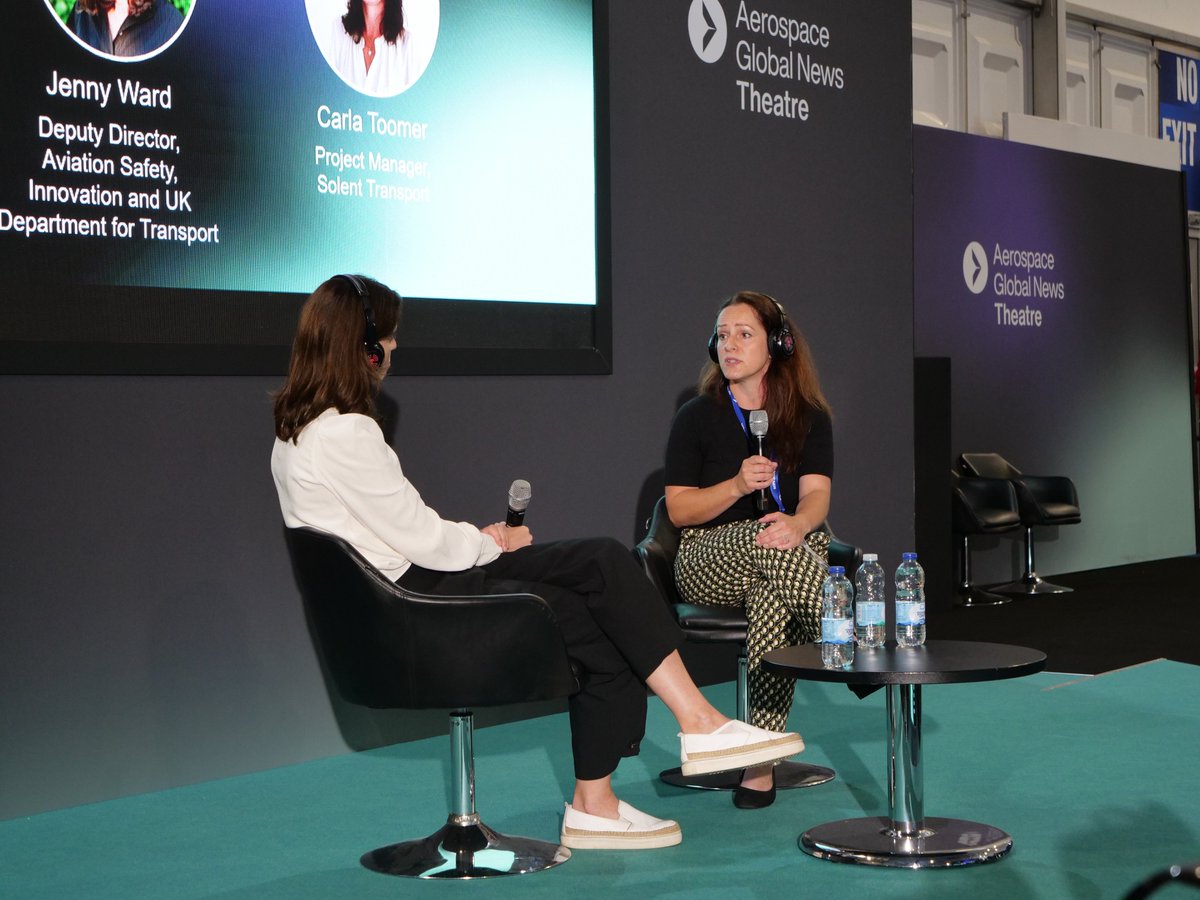 Solent Transport (@solenttransport) on Twitter photo At <a href="/FIAFarnborough/">Farnborough Airshow</a> we joined <a href="/transportgovuk/">Department for Transport</a> in a fireside chat on the interface between Future Flight policy and implementation, scaling up drone deliveries, and how industry and government can collaborate for a sustainable UK ecosystem. Exciting things coming! #fia2024 At <a href="/FIAFarnborough/">Farnborough Airshow</a> we joined <a href="/transportgovuk/">Department for Transport</a> in a fireside chat on the interface between Future Flight policy and implementation, scaling up drone deliveries, and how industry and government can collaborate for a sustainable UK ecosystem. Exciting things coming! #fia2024
