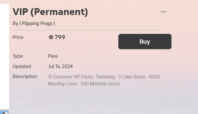 uniioooo's tweet photo. trading rhd (nyp) for cake off vip (perm, 799 robux) https://t.co/gWxFfGvvYx