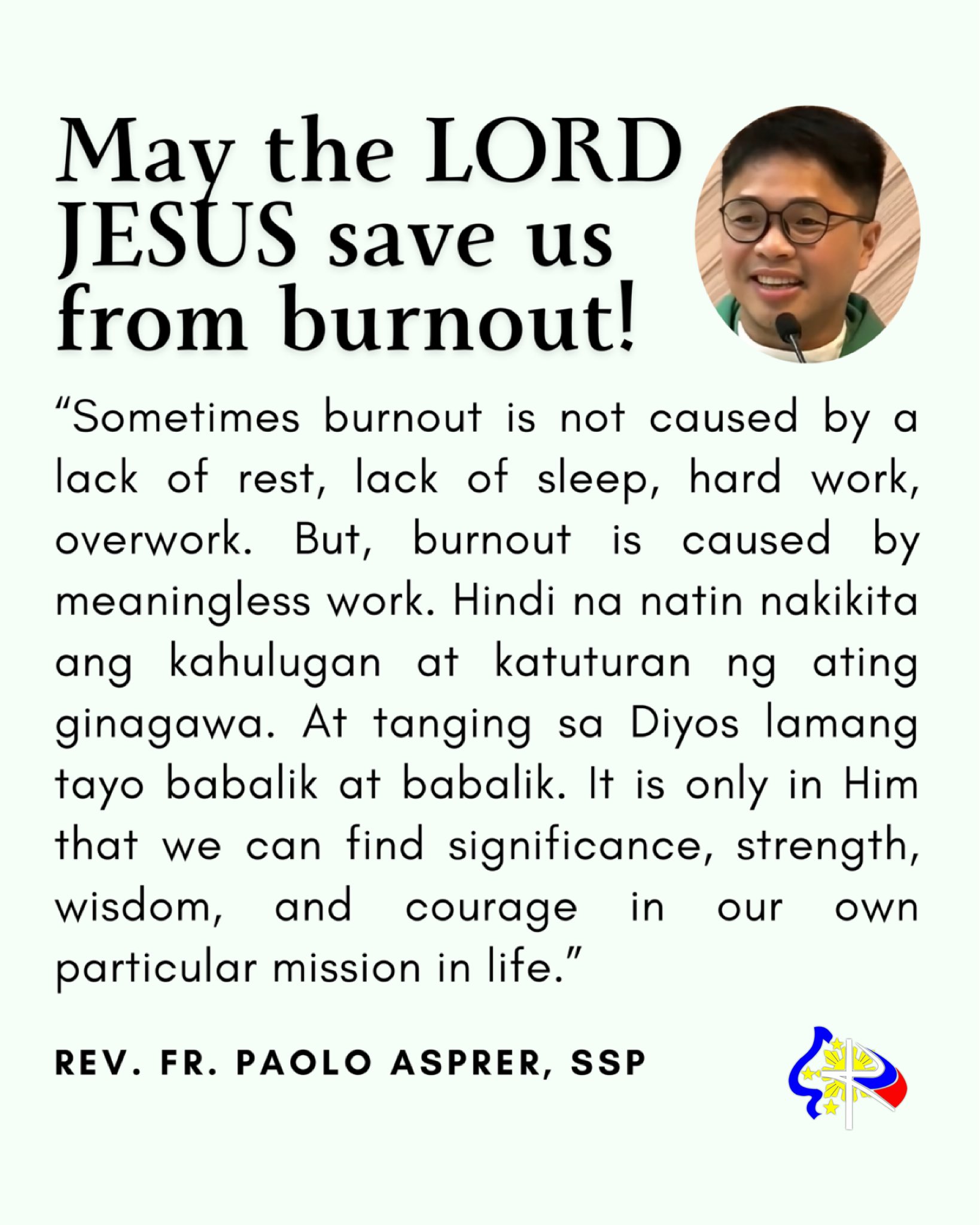 100%KATOLIKONGPINOY! on X: “MAY THE LORD JESUS SAVE US FROM 