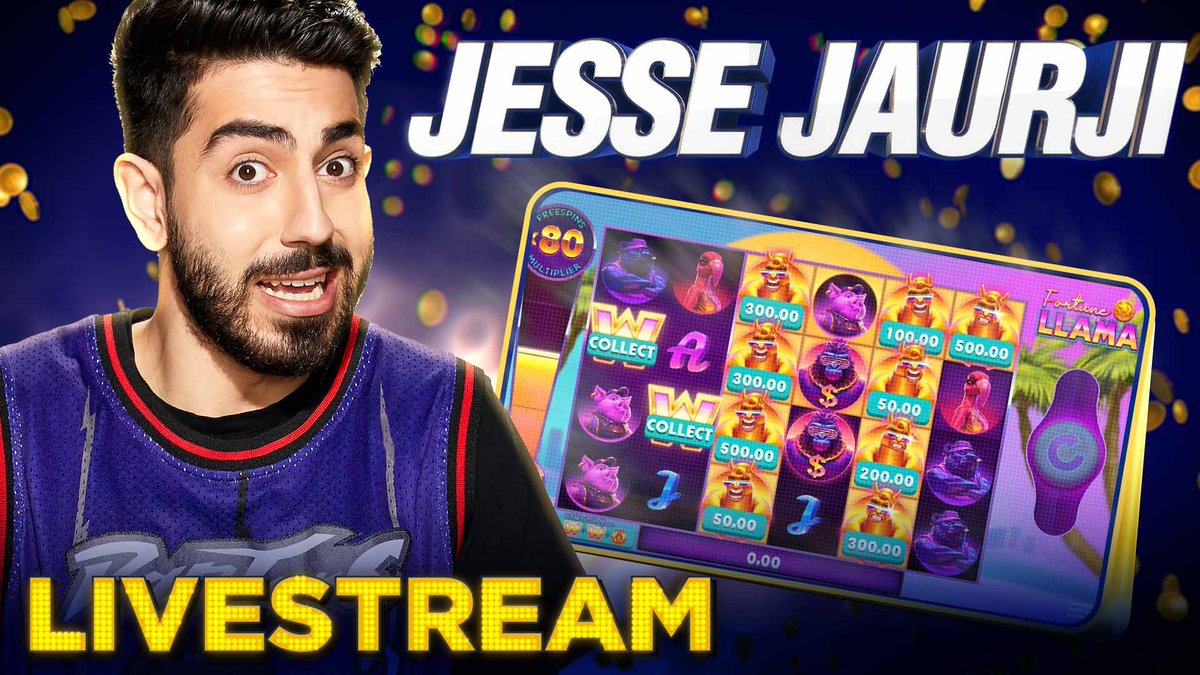 Tune in at 1 PM ET to watch Jesse take on LIVE slots!

Watch here: rushstreetinteractive.zoom.us/j/9343908345