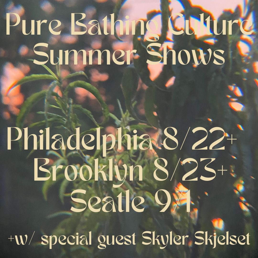 Pure Bathing Culture tweet media