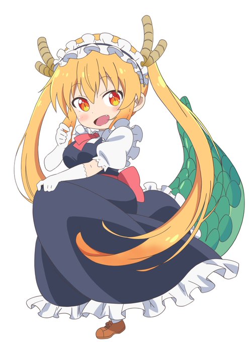 コミケで描いた色紙転用して冬コミサークルカット用のトールさん仕上げた。 