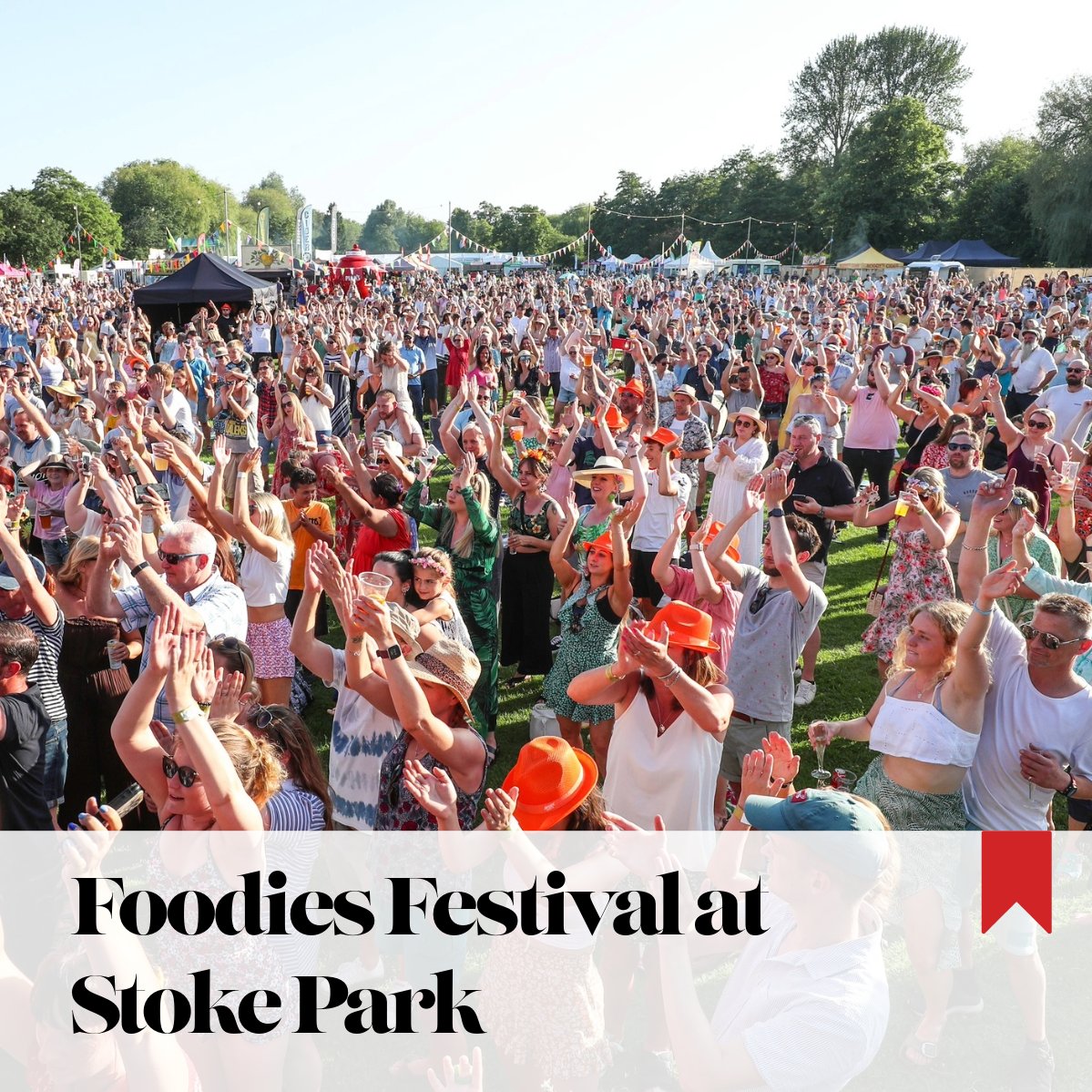 Enjoy a fun-filled weekend at Foodies Festival in Stoke Park, August 30th to September 1st, with a celebration of food, drink and music. 

🔗roundandabout.co.uk/round-and-abou…