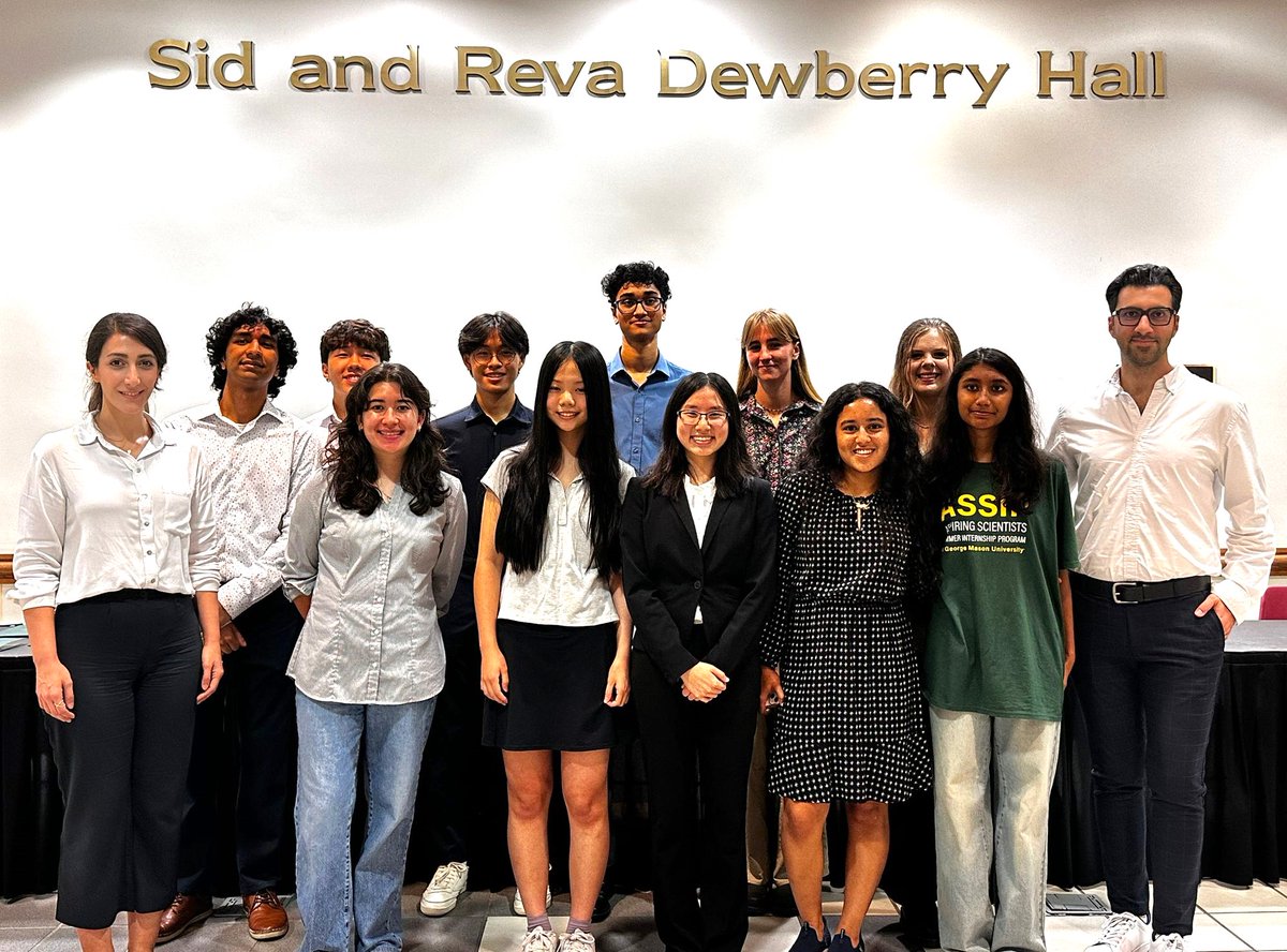 Alireza Ermagun (@aermagun) on Twitter photo Congratulations to our amazing rising high school students for completing their 8-week session! I am proud of their hard work and growth, and I loved building friendships and learning togetherāespecially during those late-night deadline adventures!
<a href="/GMU_COS/">College of Science</a> #STEMeducation Congratulations to our amazing rising high school students for completing their 8-week session! I am proud of their hard work and growth, and I loved building friendships and learning togetherāespecially during those late-night deadline adventures!
<a href="/GMU_COS/">College of Science</a> #STEMeducation