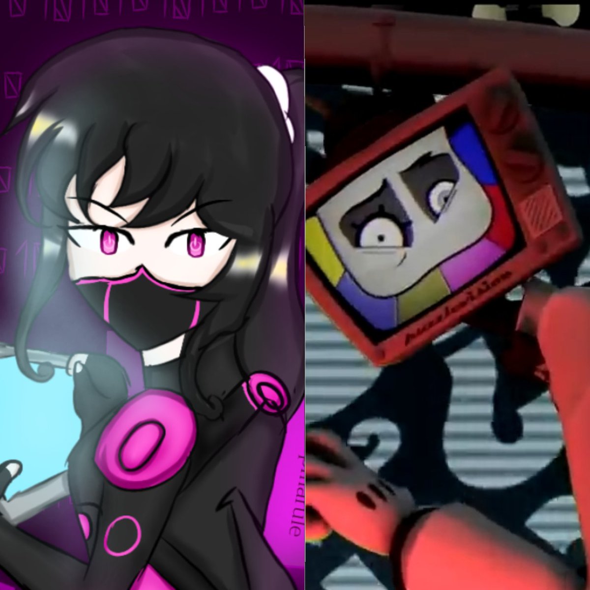 FreakyJasperML's tweet photo. I uh i i just wanna know if you guys like my yumeship 🥲

*Disappear*

#AdwareCookie #ocxcannon #smg4 #smg4oc #mrpuzzles https://t.co/p2mndQRaSJ