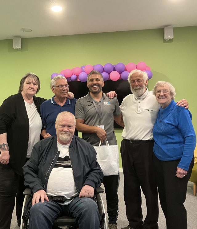 Sheenamb3's tweet photo. We are so grateful to @TYesildogan for delivering fitness programme for @AyrshireColl. Big thanks to @johnmct for arranging over the summer “Being physically active is one of the best things you can do to boost brain health”@brainhealthscot @alzscot https://t.co/UbX4FGmQZW