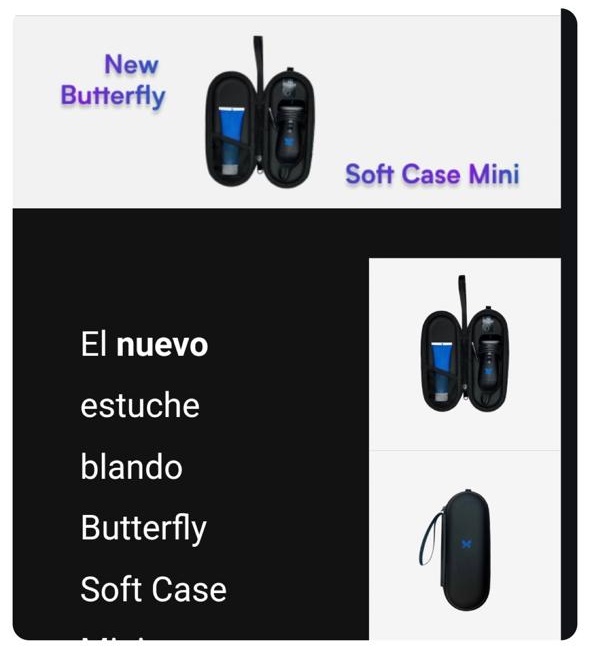 UsButterflyMx's tweet photo. Nuevo #SOFCASE Mini
Información por #DM 👇 https://t.co/T8F9SG7LSM
