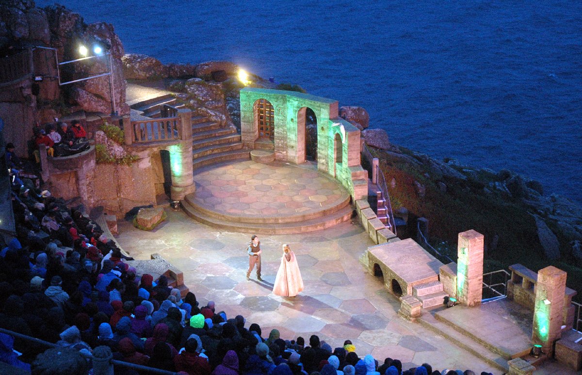 Happy anniversary <a href="/minacktheatre/">Minack</a> which opened #OnThisDay in 1932 with a production of The Tempest.

It was the brain-child of one woman, Rowena Cade, who designed the theatre and built it herself (with a bit of help from her gardener) 

 📸Harald Bischoff, Creative Commons