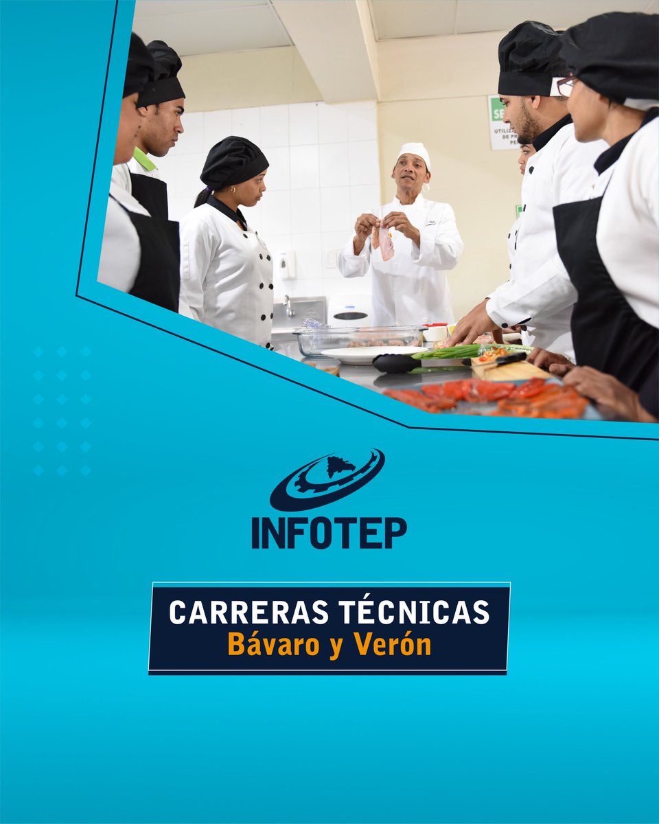 InfotepRD's tweet image. ¡Conviértete en un experto en tu área favorita, con nuestras carreras técnicas🤩!

📍Bávaro y Verón

Conoce las opciones que tenemos disponibles para ti en modalidad presencial y virtual. 

#INFOTEPteImpulsa
#INFOTEPesInnovación
#CapacitarEsProgresar
#INFOTEPCreaOportunidades
